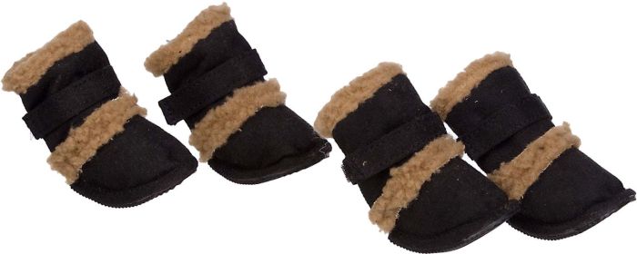 Shearling "Duggz" Pet Shoes (size: small)